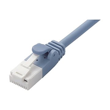 まとめエレコムツメ折れ防止やわらかLANケーブル Cat6A準拠 ブルー 1.5m LD-GPAYT/BU15 1本×5セット