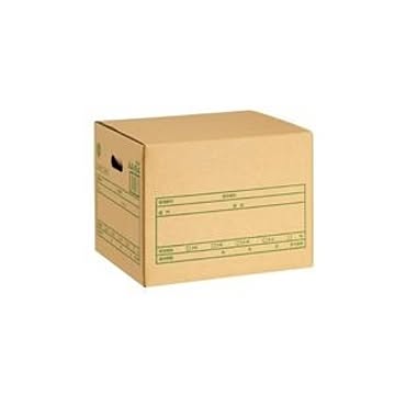 （まとめ）プラス 文書保存箱A式 DN-351 A4／B4用【×20セット】
