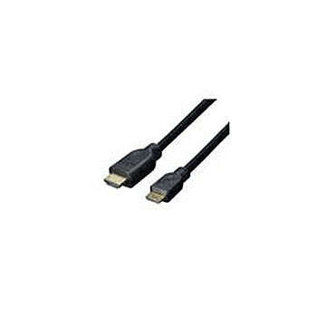 変換名人　ケーブル　HDMI→miniHDMI 1.8m(1.4規格対応)　HDMI-M18G2 管理No. 4571284884687