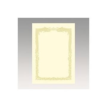 （まとめ） OA賞状用紙 クリーム賞状用紙・横書き 10-1088 10枚入 【×3セット】