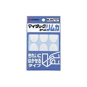 （まとめ） ニチバン マイタック(R) ラベル リムカ(R) （きれいにはがせるタイプ） ML-R4 1P入 【×10セット】