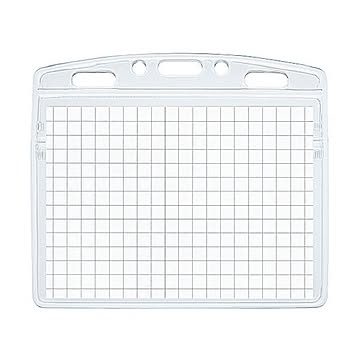 （まとめ）コクヨ 名札ケース＜アイドプラス＞ 特大・チャック付 69×97mm 10枚入 ナフ-C188-10 1パック（10個）【×5セット】