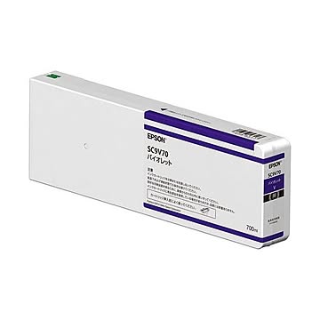 エプソン インクカートリッジバイオレット 700ml SC9V70 1個