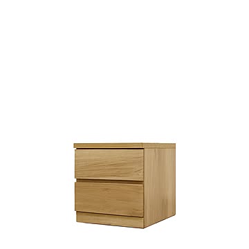 丸田木工 フィット 幅40 2段 奥行44 チェスト 完成品 日本製 大川家具