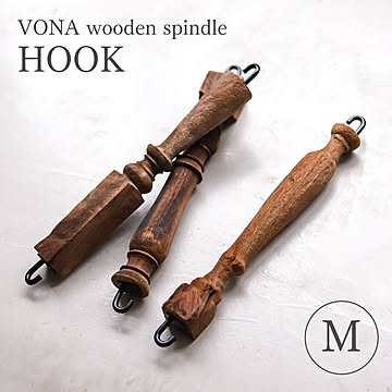 VONA wooden spindle HOOK ボナ フック