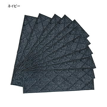 階段マット ふわピタ 10枚入 22x70cm カキウチ