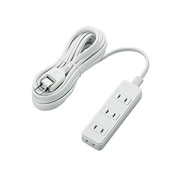 エレコム 電源タップ(雷ガード・ほこりシャッター) T-KST02-22450WH 管理No. 4953103319325