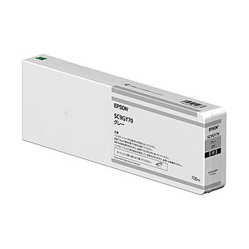 エプソン インクカートリッジ グレー700ml SC9GY70 1個