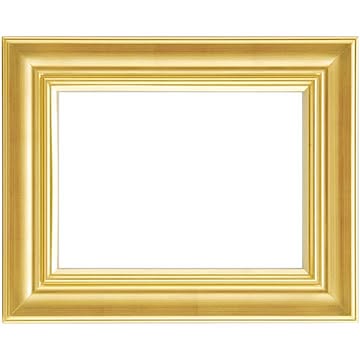 軽量 油絵額物/油額 【F3 ゴールド】 表面カバー：アクリル 『まじかるフレーム』
