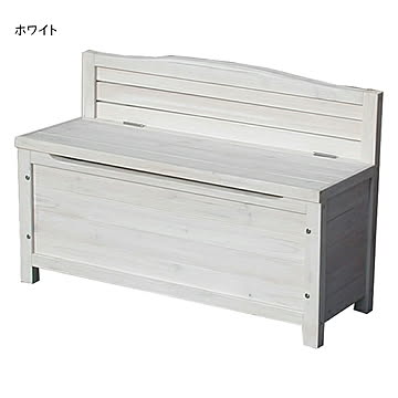 天然木 ベンチストッカー 組立式 GBN-900 幅900x奥行330x高さ600mm 住まいスタイル