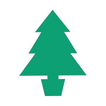 （まとめ） 制作用型抜き色画用紙 楽々キット 冬 （×10セット）