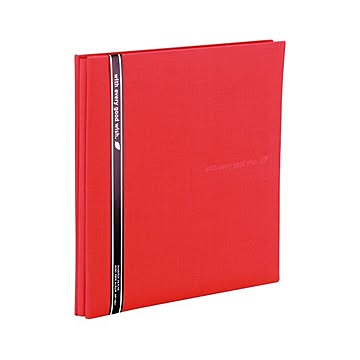 （まとめ） ミニフリーアルバム XP-1001-20 レッド 1冊入 【×2セット】