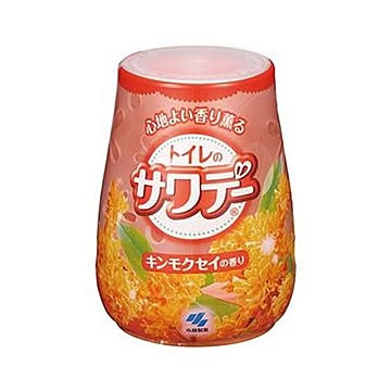 （まとめ）小林製薬 サワデーこころ安らぐキンモクセイの香り 本体 140g 1個【×20セット】