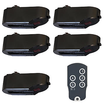 赤外線ダクトレール用変換プラグ リモコン 5個セット JZ003-5 光ノ屋照明