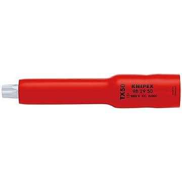 KNIPEX クニペックス ３／８ＳＱ 絶縁ソケットＴｘ５０ １０００Ｖ絶縁仕様 9829-50