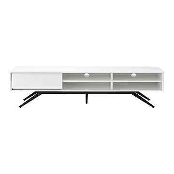 テレビ台 脚部組立式 LV-97-165K 幅1650x奥行400x高さ400mm 桜屋工業