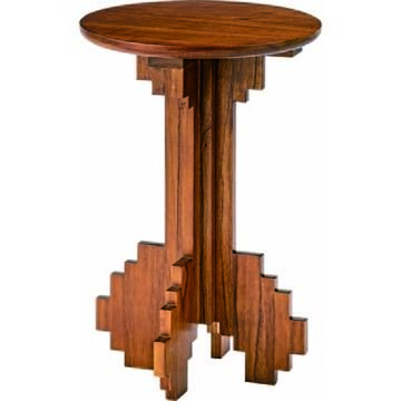 サイドテーブル 丸 木製 円形 天然木 ベッドサイドテーブル ナイトテーブル 丸型 高さ53cm おしゃれ 個性的 シンプル GT-415