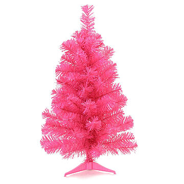 クリスマスツリー 60cm カラーリング ピンク