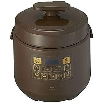 BRUNO 電気圧力鍋 時産家電 ほったらかし調理 マルチ圧力クッカー 母の日 誕生日 BOE058-BR ブラウン