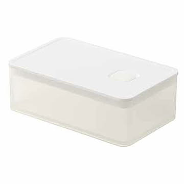 tower タワー(山崎実業) バルブ付き密閉保存容器（レギュラーサイズ）PUSH-TOP AIRTIGHT FOOD CONTAINER フードストッカー フードコンテナー 弁当箱