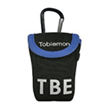 TOBIEMON トビエモン 飛衛門 ゴルフボールケース T-2BC-BN 黒無地+ネイビーふち 管理No. 4571414153607