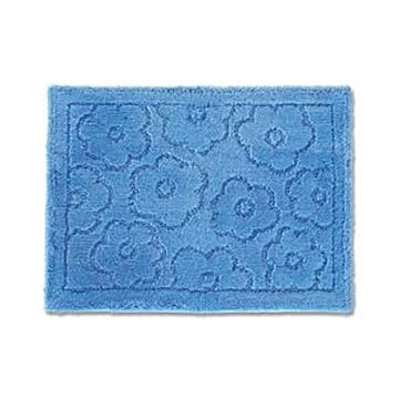 サニー バスマット フロアマット 20個セット 50×70cm 吸水 抗菌 防臭 滑り止め加工 ブルー