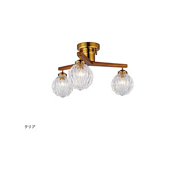インターフォルム シーリングライト マリオン LT-4190 LED電球付 クリア