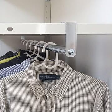 スチールラックのキタジマ 軽量用 ハンガーパイプ 1本セット