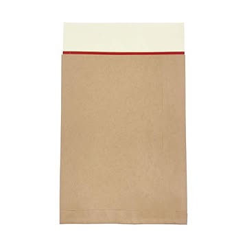 （まとめ）キングコーポレーション ポストイン封筒小100g/m2 未晒クラフト 190412 1ケース（100枚）【×2セット】