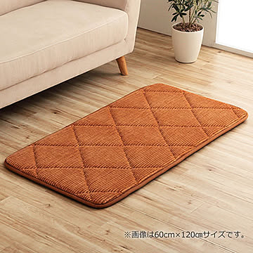 イケヒコ・コーポレーション グランド座布団 60×180cm オレンジ 9385639