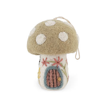 イースター フェルト オーナメントエッグ＆ひよこの巣 マッシュルームハウス Gry＆Sif