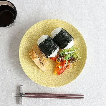 アラビア 24h Avec(アベック) 100850 プレート 20cm イエロー