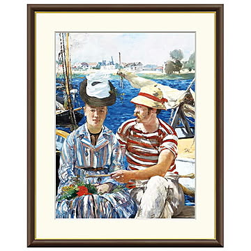 額絵 アルジャントゥイユ エドゥアール・マネ 61x49.5cm 三幸