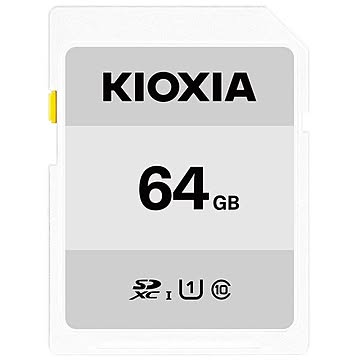 KIOXIA UHS-I対応 Class10 SDXCメモリカード 64GB KSDB-A064G