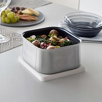 山崎実業 マグネットシリコーン鍋敷き タワー 角型 丸型 tower