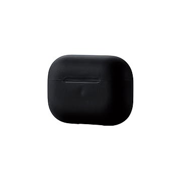 （まとめ） エレコム AirPods Pro対応アクセサリ シリコンケース コネクタキャップ ブラック AVA-AP2SC2BK 【×2セット】