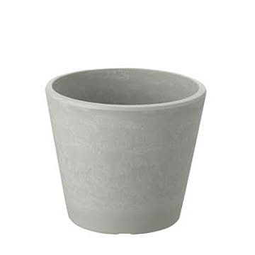 40個セット 丸型 植木鉢/プランター 14型 ホワイト 約直径14cm 軽量 リッチェル ボタニー ラウンドポット 〔園芸用品〕