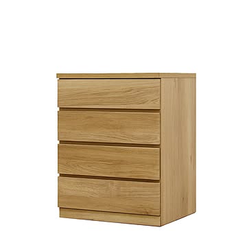 丸田木工 フィット 幅60 4段 奥行55 チェスト 完成品 日本製 大川家具