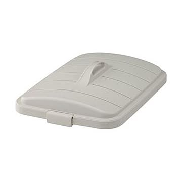 リス WORK＆WORK 角ペール90L フタ グレー DS-986-830-5