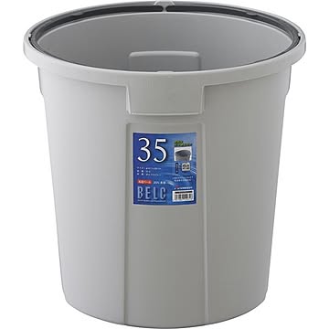 ベルク 35N ダストボックス 10セット ライトグレー 丸型 家庭用品 掃除用品