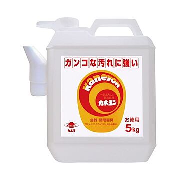 （まとめ）カネヨ石鹸 液体クレンザー カネヨン 業務用 5Kg×3セット