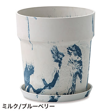 アーバンプランツポット マーブル φ26.5cm 8号鉢 (gg634151)