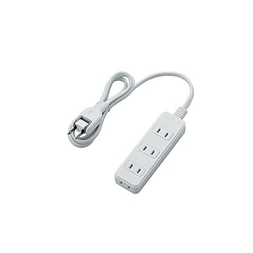 【5個セット】 エレコム シャッタータップ/4個口/1m/ホワイト T-ST02N-2410WHX5