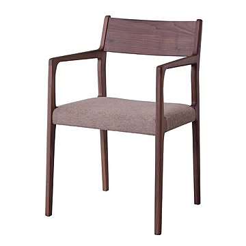 東谷 JPC-122OAK アームチェア 幅50.5x奥行48x高さ78cm