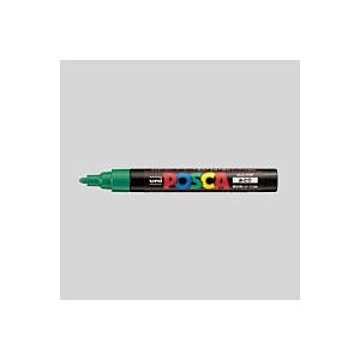 （まとめ） 三菱鉛筆 ユニ ポスカ 中字丸芯（1.8-2.5mm） PC-5M.6 緑 1本入 【×10セット】