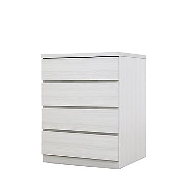 丸田木工 フィット 幅60 4段 奥行55 チェスト 完成品 日本製 大川家具