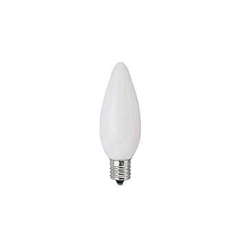 (まとめ)YAZAWA シャンデリア球 C32 E12 25W ホワイト C321225W×50セット