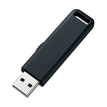 サンワサプライ　USB2.0メモリ　UFD-SL8GBKN 管理No. 4969887822760