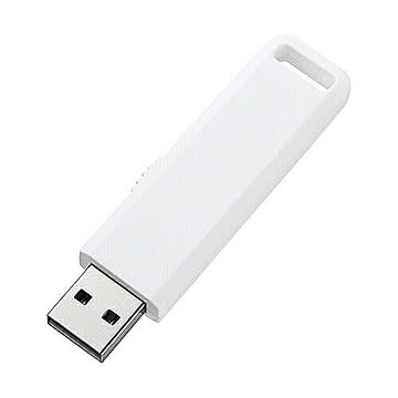 サンワサプライ　USB2.0メモリ　UFD-SL2GWN 管理No. 4969887822739