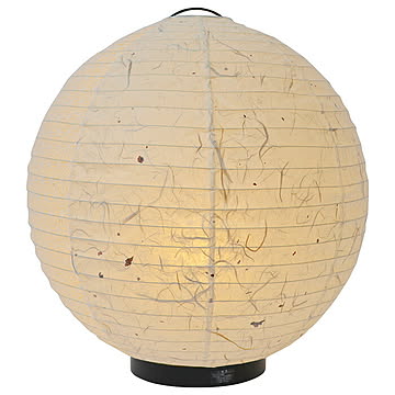 彩光デザイン フロアライト maru 黒雲龍×麻葉白 1面 幅390x奥行390x高さ425mm